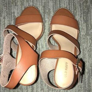 Old Navy strapped heels